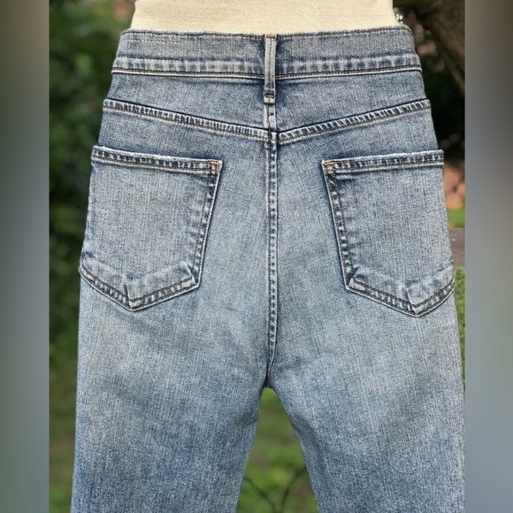 RAG & BONE High Rise Straight Leg Light Stone Wash Jeans Size 26 Zipper Fly - Picture 10 of 13